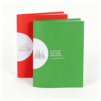 Carpeta de Presentación de Lujo Personalizada para Documentos A4, con 2 Bolsillos e Impresión, con Ranura para Tarjetas de Visita