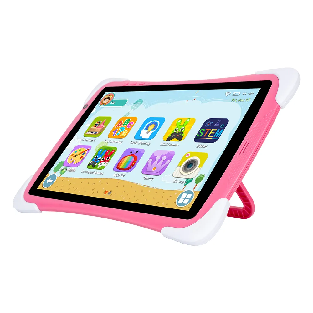 Oem Aanpassen 10.1Inch Ouder Controle Touchscreen Goedkope Kind Educatieve Kinderen Tablet Voor Kleuterschool Studenten