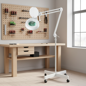 Professional <b>Led</b> White Lens <b>Led</b> Magnifying Beauty Salon Lamp <b>Led</b> Magnifying Lamp <b>Led</b> <b>Light</b> - Product Image 1