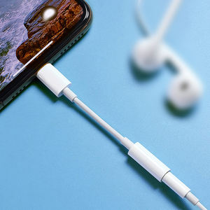 Versión BT Adaptador de auriculares Adaptador de audio para luz a adaptador de 3,5mm Cable de conector de auriculares para teléfono - Product Image 6