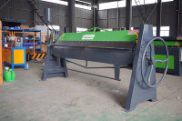 Machine à plier les tôles d'aluminium pour conduits d'air carrés en acier inoxydable pour systèmes CVC