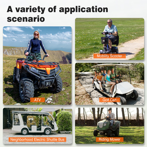 51.2V 100Ah 高尔夫球车锂电池 SPCC 外壳 48V 100Ah LiFePO4 5 年保修 高尔夫球车电池 ATV 电池 UTV 电池 - Product Image 6