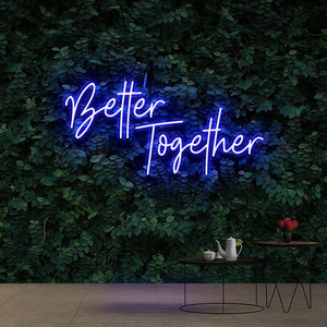 Decoración y Suministros para Bodas, Letrero de Neón Personalizable con Iluminación, ¿Te Casarías Conmigo?, Mejor Juntos para Empresas - Product Image 6