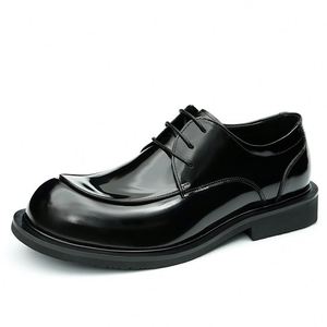 Nouvelles Chaussures Habillées en Jean pour Hommes – Confortables, Classiques et Polyvalentes à Enfiler - Product Image 3