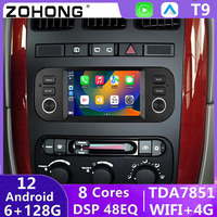 Radio Estéreo para Auto con Pantalla DSP para Dodge Caravan 4 2001-2007, Reproductor Multimedia Android Auto, Autoradio, Unidad Principal, BT, 4G, 2Din, Carplay