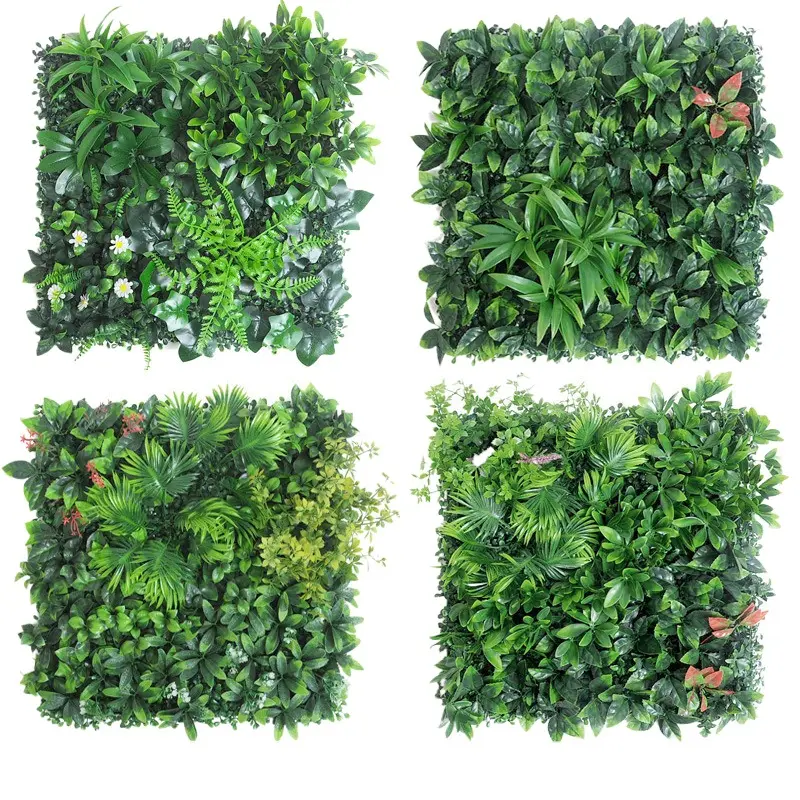 50*50 Sonnenschutz grüne Pflanze Anti-UV-High-End-Simulations anlage Wand Rasen