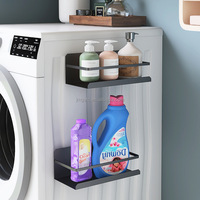 Étagère magnétique pour réfrigérateur, organisateur sans perçage, support de rangement pour bouteilles et canettes