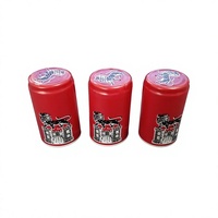 Capsules thermorétractables en PVC personnalisées pour bouteilles de vin et contenants d'assaisonnements