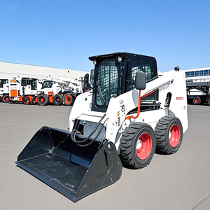 חם מכירה של גלגלים נסיעה-על החלקה מטלטש מטעין גבוהה יעילות רב תכליתית 6 טון מדורג עומס קל לתפעול ציוד - Product Image 5