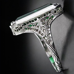 Anello di Lusso da Donna, Elegante Anello Geometrico per Abiti da Sera e Feste - Product Image 5