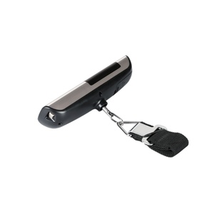 50kg tragbare elektronische Handgepäck waage aus Edelstahl Digitale Waage mit 1m Maßband für unterwegs - Product Image 6