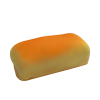Offres Spéciales personnalisé décompression artefact simulation nourriture jouer évent croissant anti-stress PU mousse spongieux pain presser jouet