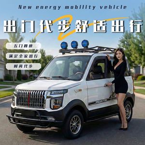 Vehículo Eléctrico de Cuatro Ruedas, Batería de 100-240 Ah, Autonomía de 110-280 km, Totalmente Cerrado, Aire Acondicionado, Carga Útil de 200-300 kg, Velocidad de 20 km/h - Product Image 2