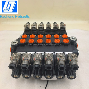 Válvulas de Control Direccional Hidráulicas Haohong 6Z50-AAAAAA-ES3-12/24VDC-G, Operadas por Solenoide, 300BAR 50L/MIN, Distribuidor - Product Image 3