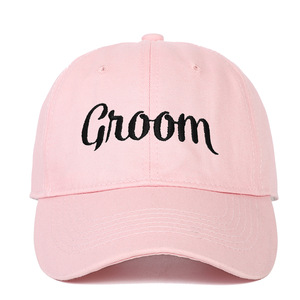 Go Party addio al nubilato al nubilato da nubilato con cappello da sposa con lettera dello sposo cappelli da festa ricamati cappelli da Baseball per donna uomo - Product Image 4