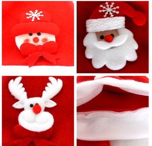 <span class=keywords><strong>Gorro</strong></span> Navideño LED Rojo Brillante para Adultos, <span class=keywords><strong>Gorro</strong></span> <span class=keywords><strong>de</strong></span> Papá Noel para Fiestas Navideñas Infantiles con Incrustaciones <span class=keywords><strong>de</strong></span> Papá Noel, Reno y Muñeco <span class=keywords><strong>de</strong></span> Nieve - Product Image 3