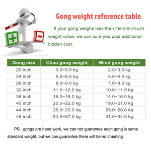 Made in China suono profondo e lungo 40 pollici Yinyang <span class=keywords><strong>tam</strong></span> tong - Product Image 6