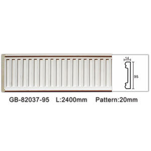 Moulage mural plat moderne en mousse de polyuréthane écologique, durable, auto-adhésif et résistant à l'humidité pour hôtels - Product Image 6