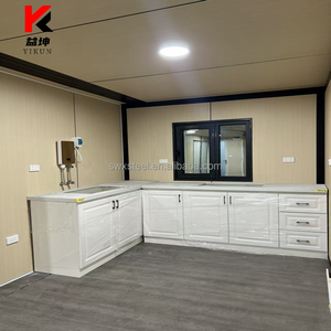Casa Contenedor Expandible de 40 pies a Precio de Mayoreo, Casa Prefabricada de 3 a 4 Dormitorios, Cabaña Modular para Hotel o Campamento con Terraza y Techo - Product Image 5