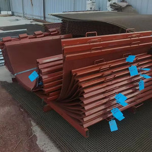 カスタマイズされた耐摩耗性65mnスチール圧着織金網鉱山ふるい振動スクリーンメッシュ - Product Image 5