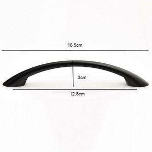 Herrajes Rústicos Ajustables para Gabinetes de Cocina WEKIS, Tiradores de Puerta y Cajones de Zinc Negro de 96 mm para Uso en Exteriores - Product Image 2