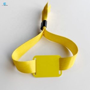 Bracelet en tissu RFID 1K étanche à prix d'usine, bracelet NFC pour médias sociaux - Product Image 4