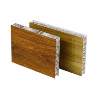 Usine en gros 20mm panneau en nid d'abeille en aluminium pour panneaux sandwich muraux panneaux de revêtement panneau de mur extérieur