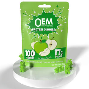 Gomitas de Proteína de Suero de Leche para Aumentar la Masa Muscular OEM, Gomitas de Proteína BCAA Sin Azúcar para Hombres, Deportes y Gimnasio - Product Image 5