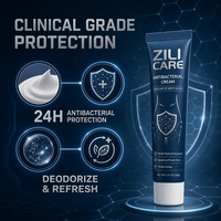 Crème d'hygiène intime pour hommes en marque blanche, Soin apaisant pour les zones intimes, Commande personnalisée OEM, MOQ 50 boîtes