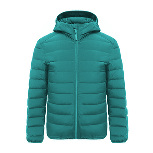 Veste matelassée légère et chaude pour homme, coupe-vent, personnalisée, de haute qualité, avec col montant et design avant, idéale pour la randonnée - Product Image 4