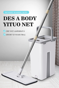 Vệ Sinh Sàn Nhà Rảnh Tay Tách Nước Bẩn Và Sạch Cho Bộ Lau Sàn Và Xô Phẳng - Product Image 3