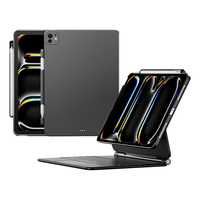 Clavier intelligent sans fil Magic Keyboard 7 avec rétroéclairage RVB, langue personnalisable et pavé tactile pour iPad Pro 13" M5 M4