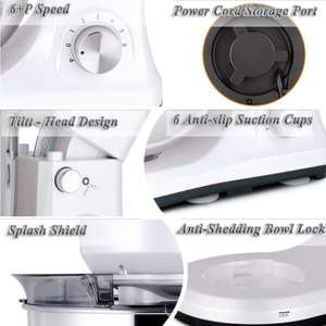 Wholesale Household Stand Mixer 120V 5QT Cake Bread Dough Planetary Home <b>Kitchen</b> Appliance Food - Product Image 4