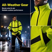 Sweat à capuche réfléchissant personnalisé avec logo, imperméable, respirant, haute visibilité, pour la course nocturne, le cyclisme, les sports de plein air et les aventures