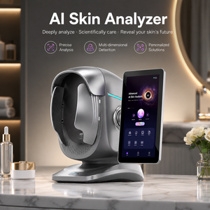 Analyseur cutané professionnel à IA 8 spectres pour l'imagerie microscopique de la flore, machine d'analyse faciale, détection certifiée CE pour cliniques - Product Image 1