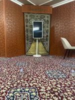 Layar Sentuh Tablet Al-Quran Portabel 21,5 Inci dengan Remote Control dan Baterai Isi Ulang untuk Membaca Doa