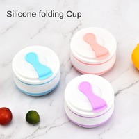 Tasse Pliante Portable 350 ml en Silicone de Qualité Alimentaire, Mug Télescopique pour Café et Thé, Idéal pour le Camping, les Sports de Plein Air et les Cadeaux Promotionnels