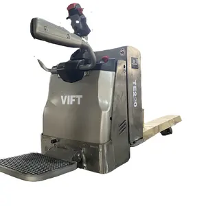 VIFT Manufacturer Portable Standing Operation Electric Pallet Truck 2000 2500kg Capacity New Stainless Steel Optional