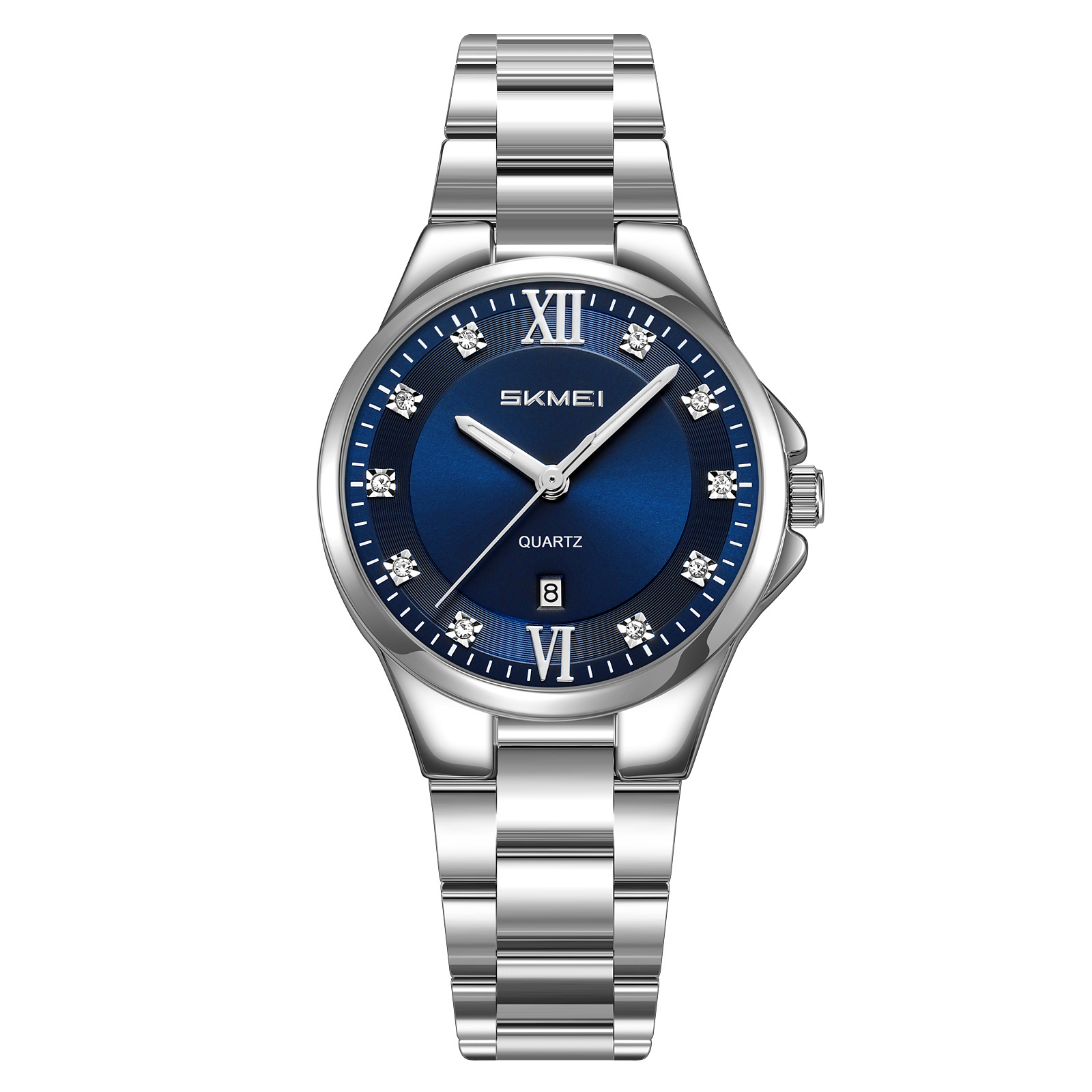 Argent/Bleu