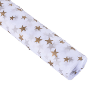 Papier d'emballage cadeau coréen recyclable personnalisé en rouleau, nouveau design Poire des Neiges, pour la vente en gros