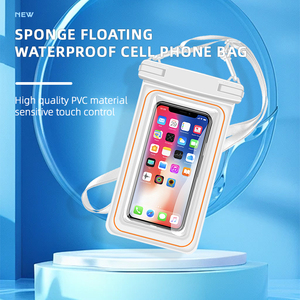 Phổ PVC miếng bọt biển điện thoại không thấm nước Pouch Móc Đôi nổi không thấm nước trường hợp điện thoại IPX8 Túi khô cho kỳ nghỉ - Product Image 2