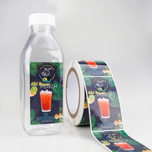 Etiquetas Autoadhesivas para Bebidas Island Freshness, Rollo de Papel Rectangular Impermeable, Diámetro del Núcleo de 3 Pulgadas Impresión Offset en Serigrafía - Product Image 5