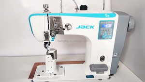 Machine fonctionnelle JACK S5 Postbed de modèle de vente chaude avec des rouleaux synchronisés pour la machine à coudre en cuir de matériel résistant - Product Image 4