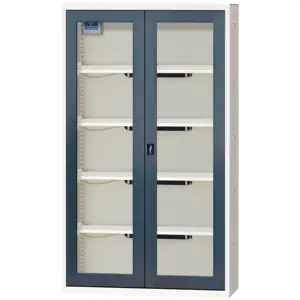 E113511 Hot Selling Durable 2 Door Tool Storage Cabinet Without Wheels 4 Shelves Electric Tool Chest Cabinet