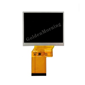 GoldenMorning 800cd/m2 54 Pin NV3052C renk 640x480 3.5 TFT ekran 3.5 ''TFT LCD 3.5 inç