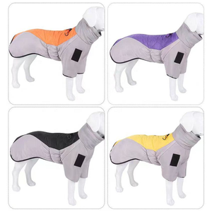 Chaqueta <span class=keywords><strong>de</strong></span> Invierno para Perros <span class=keywords><strong>de</strong></span> Dos Patas, Abrigo Acolchado Grueso y Cálido <span class=keywords><strong>con</strong></span> Reflectores y Velcro Ajustable para Mascotas Grandes y Medianas, Traje para la <span class=keywords><strong>Nieve</strong></span> - Product Image 3