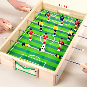 Hot Bán Foosball Bảng Thiết Bị Trò Chơi Mini Bằng Gỗ Di Động Đầu Giáo Dục Nhà Máy Bán Hàng Trực Tiếp Cho Trẻ Em Toddler Boys & Cô Gái - Product Image 3