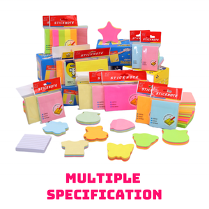 Nhà Máy Bán buôn 76*76 Mét Memo Pads lặp lại tự dính huỳnh quang notepads 3x3 inch dính ghi chú văn phòng/đồ dùng học tập - Product Image 4