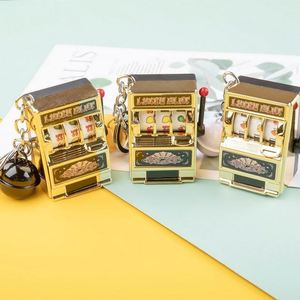 Top Sale Colorful Funny Game Plastic Slot Machine <b>Key</b> <b>Chain</b> Mini Slot Games Party Gifts Souvenirs - Product Image 6