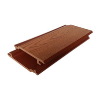 Panel de Pared Exterior Impermeable y Ecológico de WPC, Decoración Exterior Resistente a la Intemperie, Marca Sayruo, Retardante de Fuego, 5 Años de Garantía